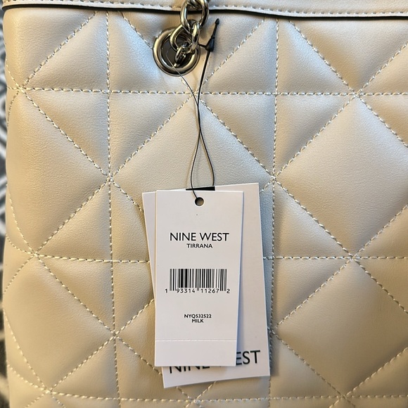 Nine West Womens Tirrana Satchel - Picture 3 of 5